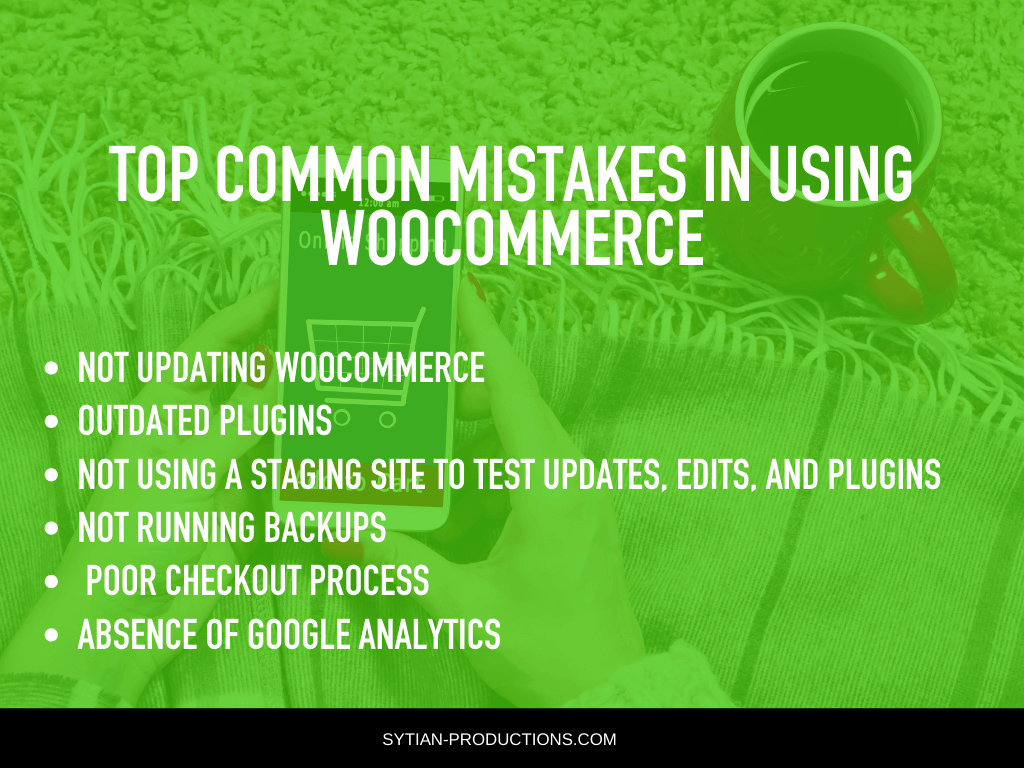common mistakes woocommerce